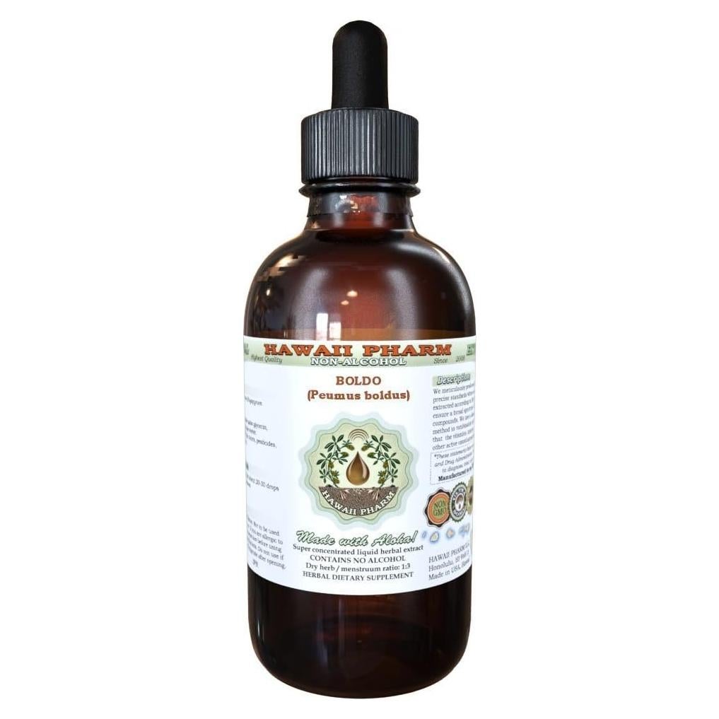 Extracto Líquido de Boldo Sin Alcohol Hawaii Pharm 59 ml