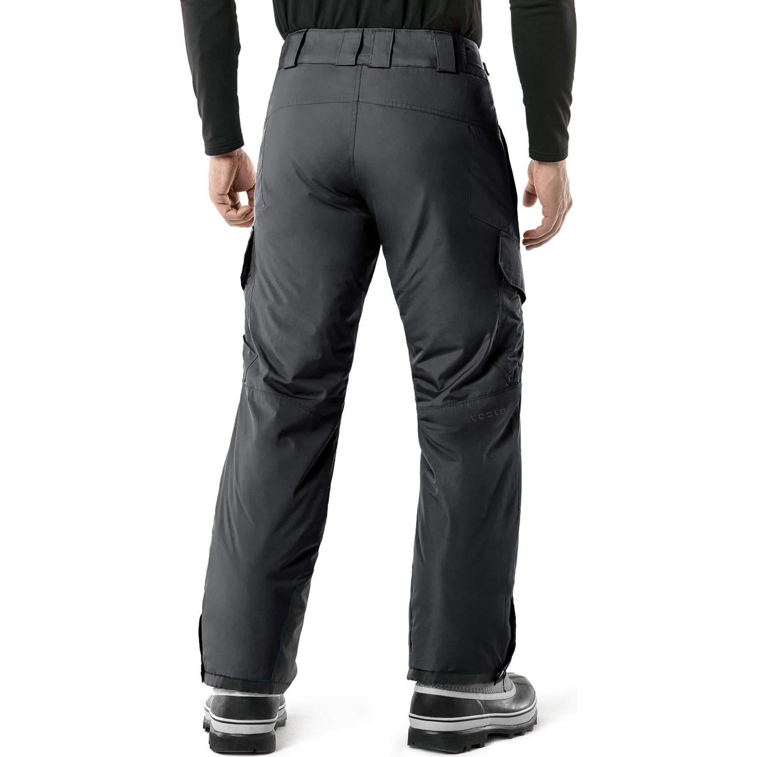 Pantalones de Nieve TSLA para Hombre XX-Large Impermeables