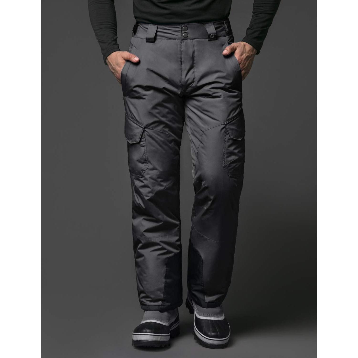 Pantalones de Nieve TSLA para Hombre XX-Large Impermeables