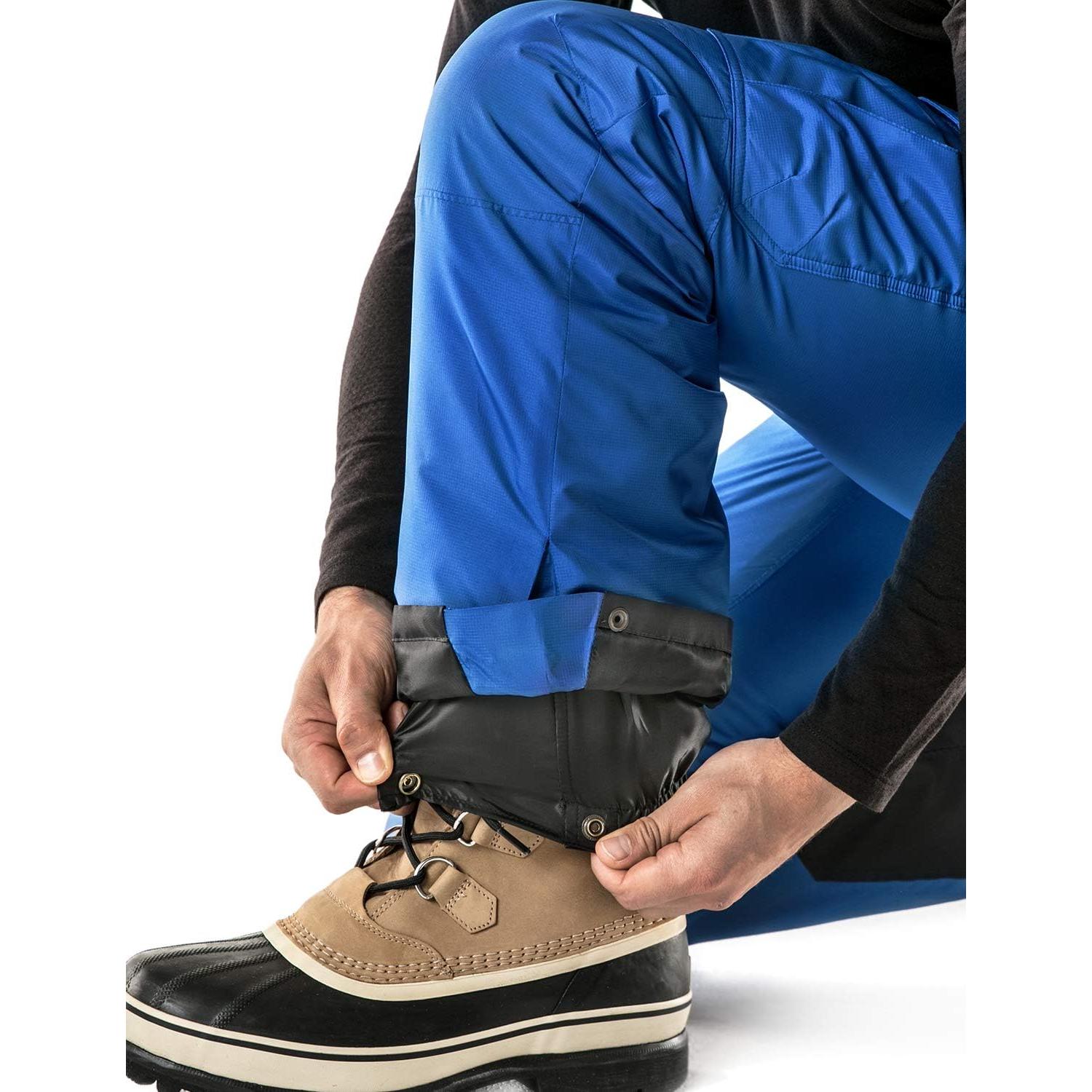 Pantalones de Nieve TSLA para Hombre XX-Large Impermeables