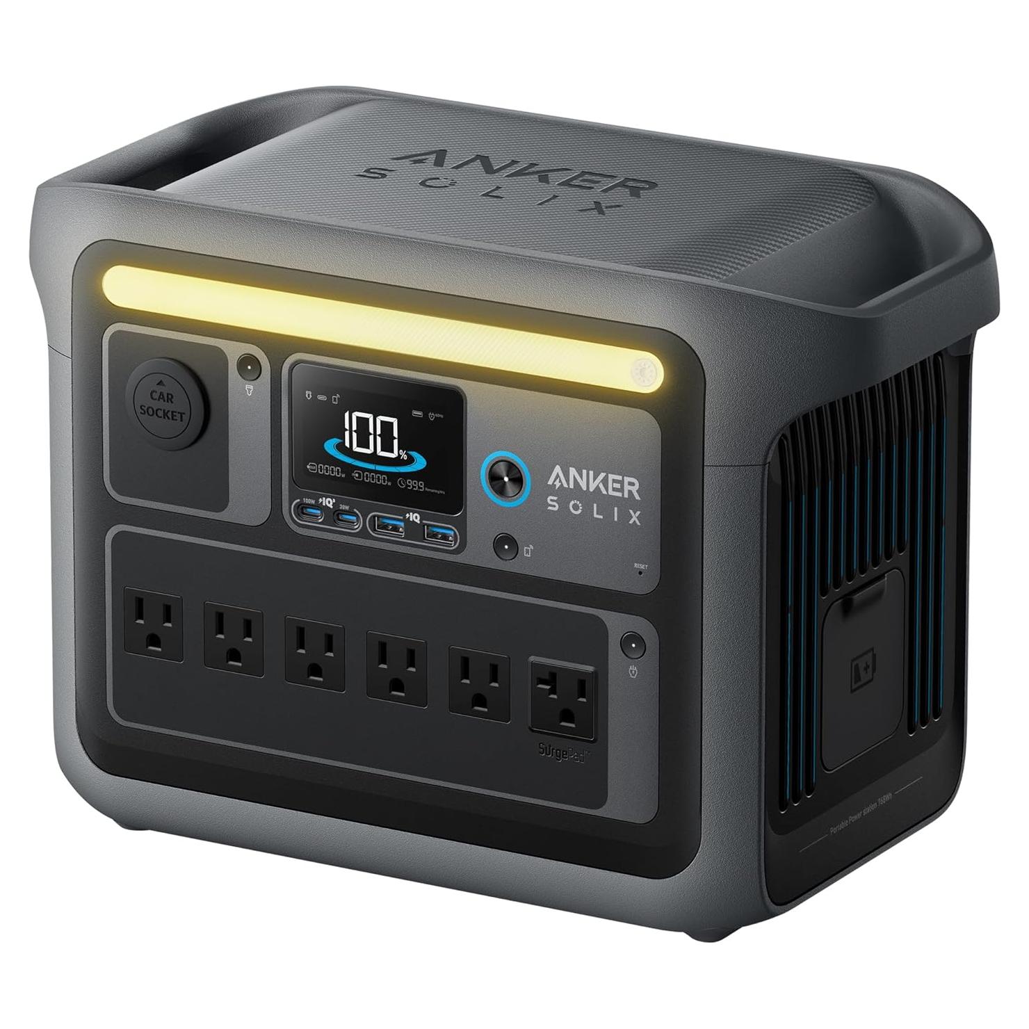 Estación de Energía Portátil Anker SOLIX C1000 1800W Solar