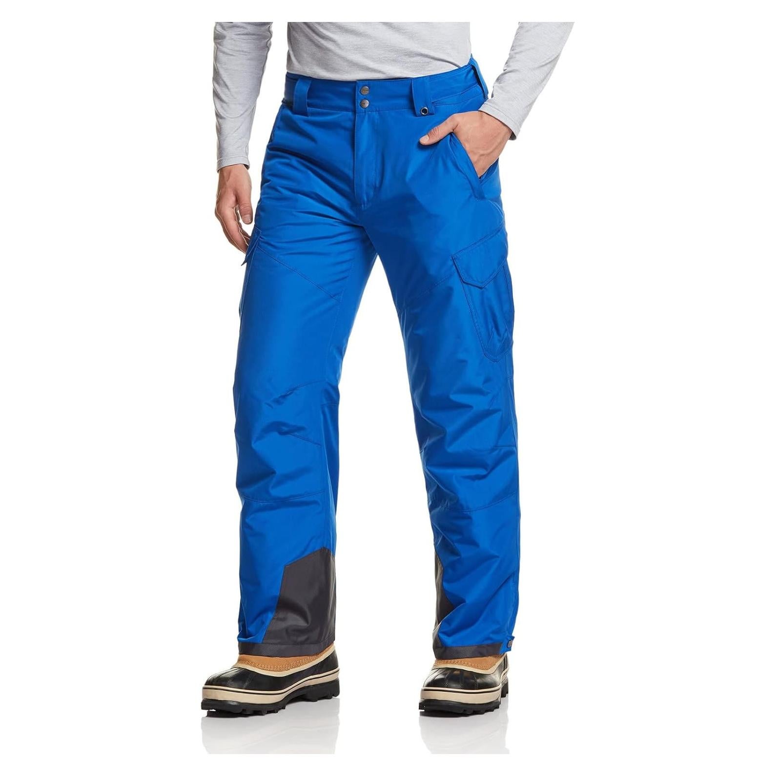 Pantalones de Nieve TSLA para Hombre XX-Large Azul