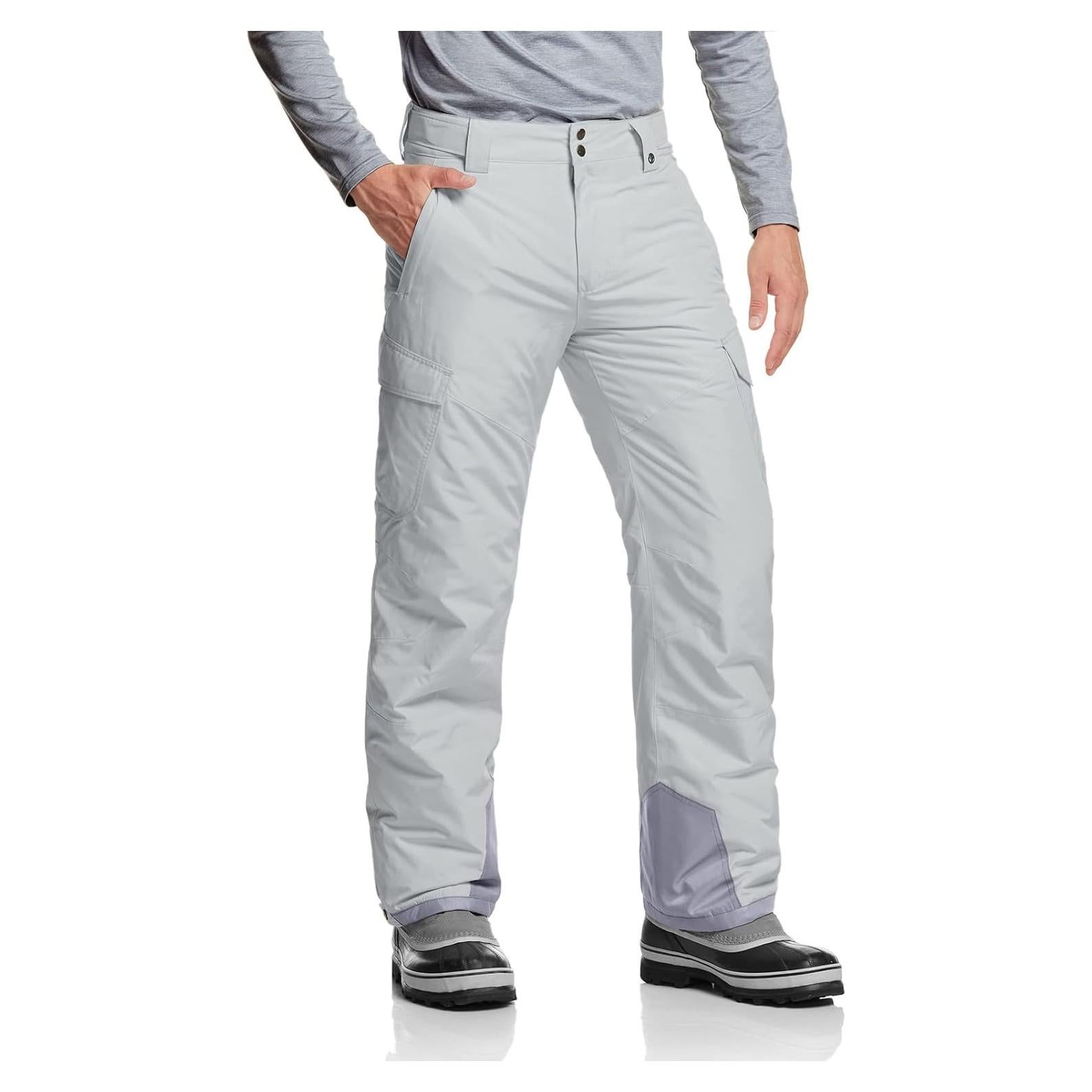 Pantalones de Nieve TSLA para Hombre XX-Large Impermeables