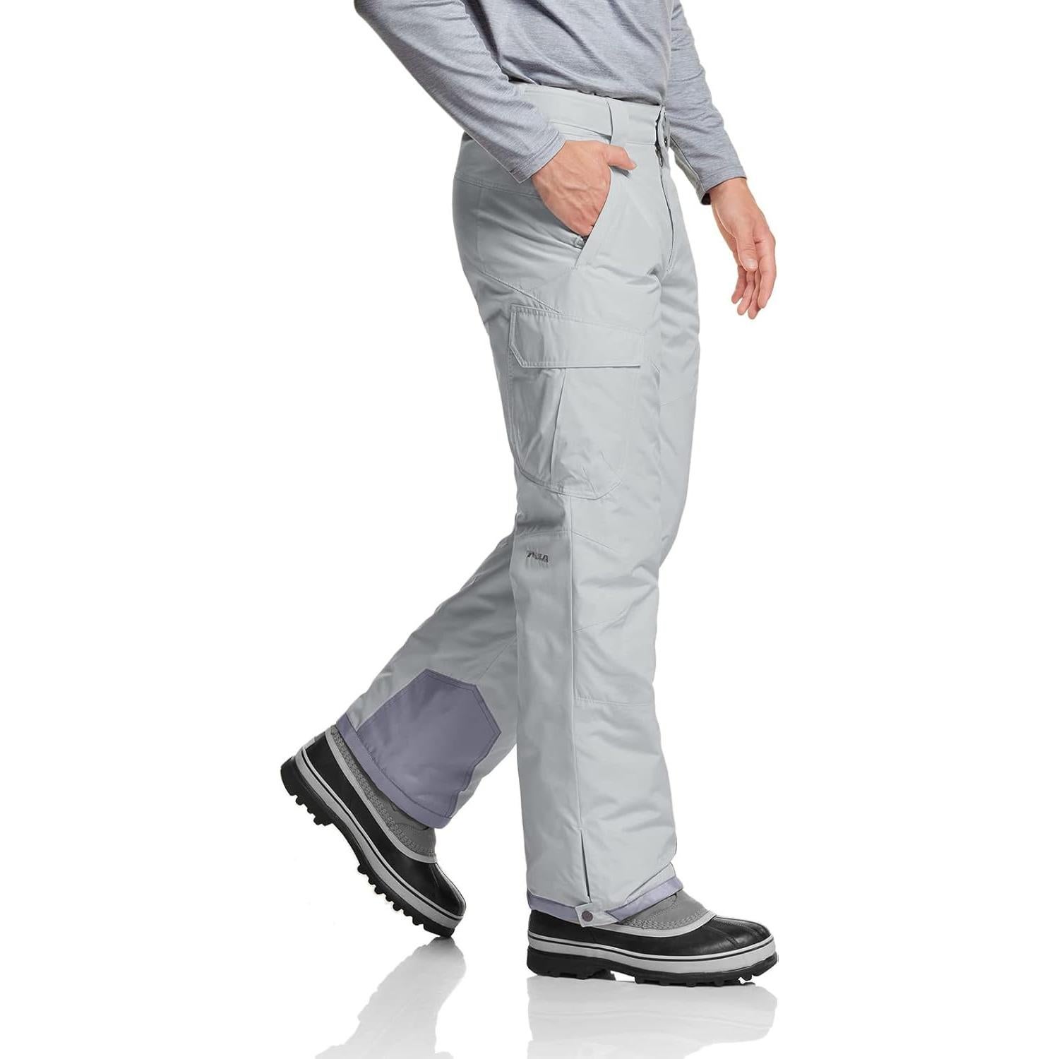 Pantalones de Nieve TSLA para Hombre XX-Large Impermeables