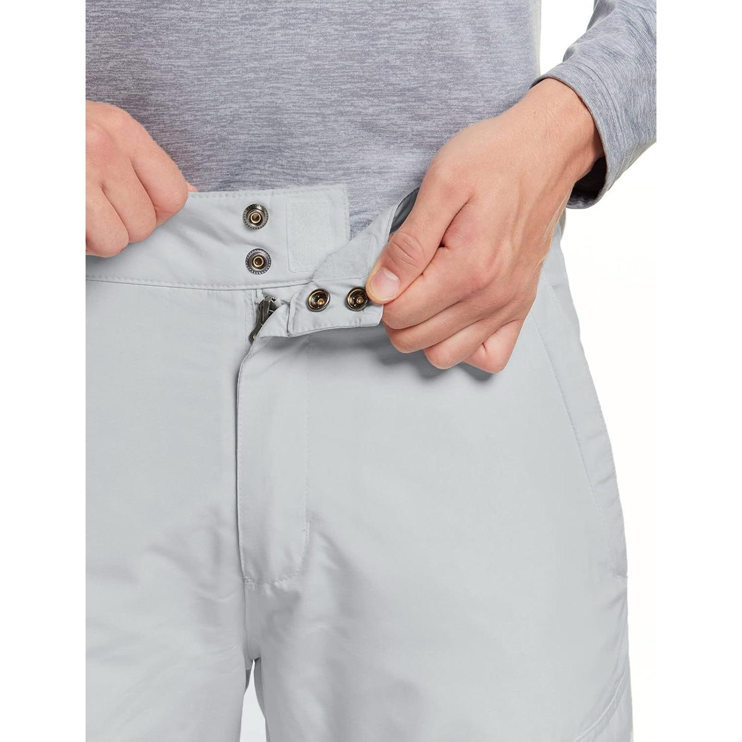 Pantalones de Nieve TSLA para Hombre XX-Large Impermeables