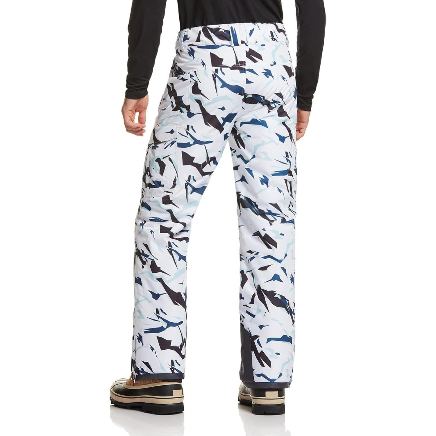 Pantalones de Nieve TSLA para Hombre XX-Large Impermeables