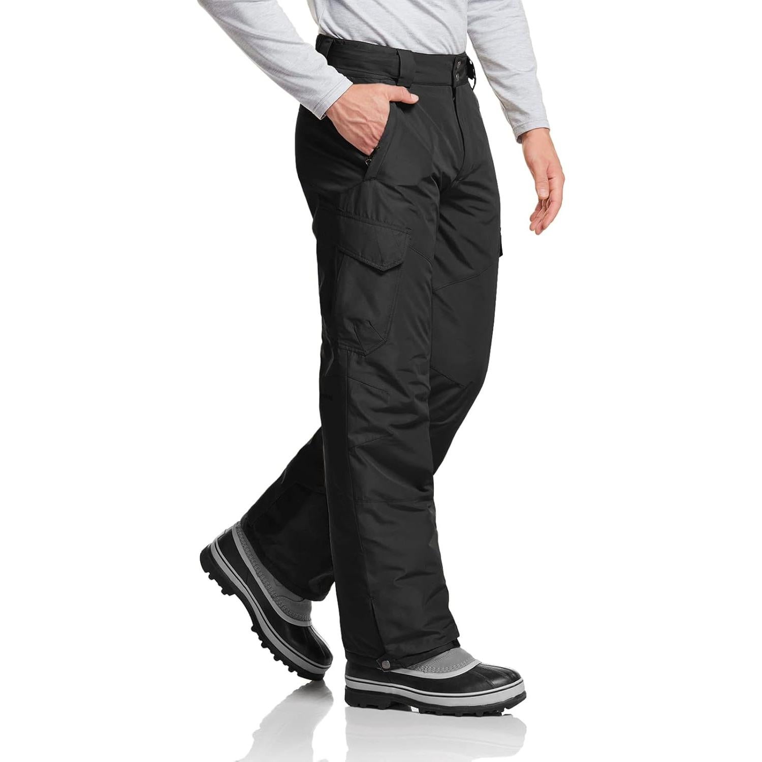 Pantalones de Nieve TSLA para Hombre XX-Large Impermeables