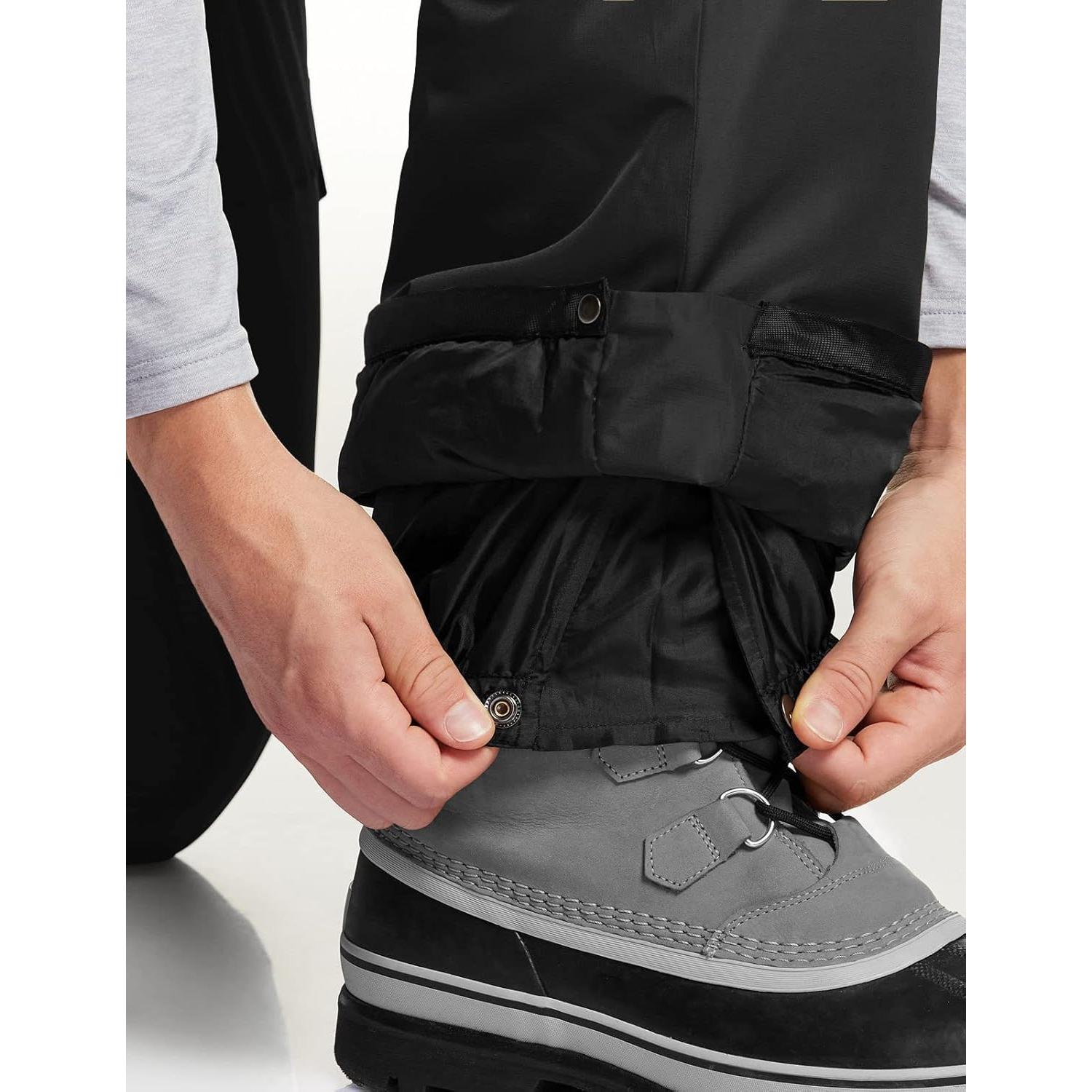 Pantalones de Nieve TSLA para Hombre XX-Large Impermeables