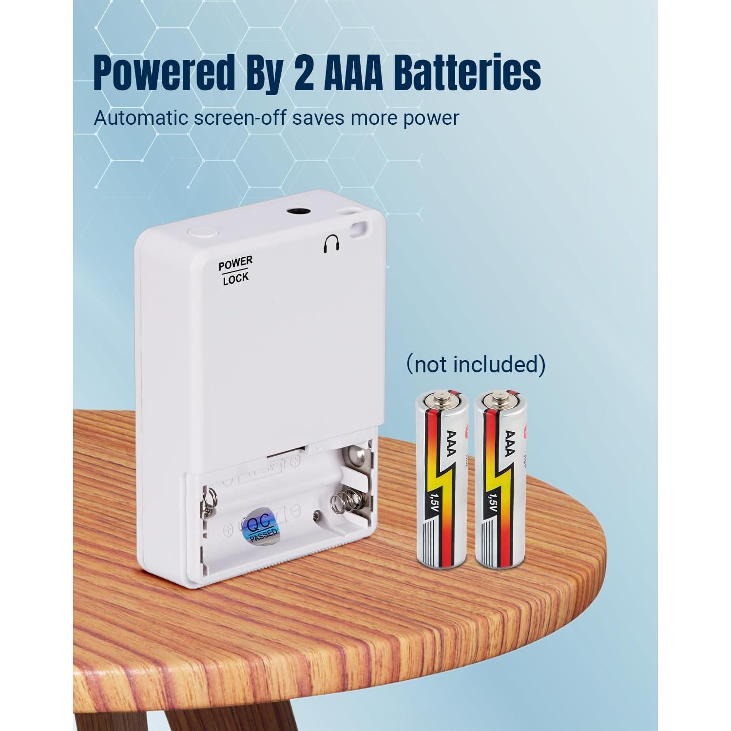 Radio Portátil AM FM PRUNUS J-159 con Auriculares Estéreo