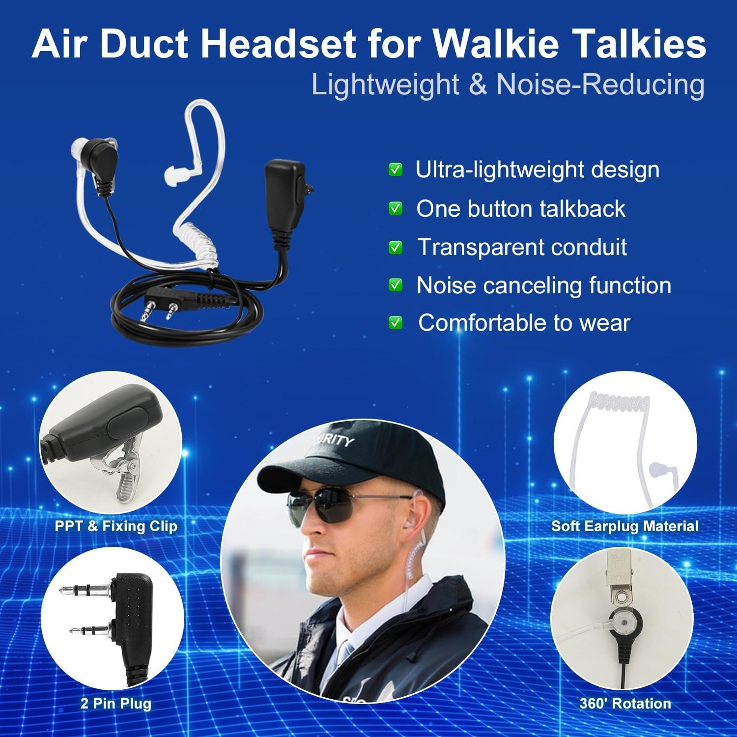 Radio BAOFENG UV-5RM 10W Portátil con Antena Táctica 2500mAh