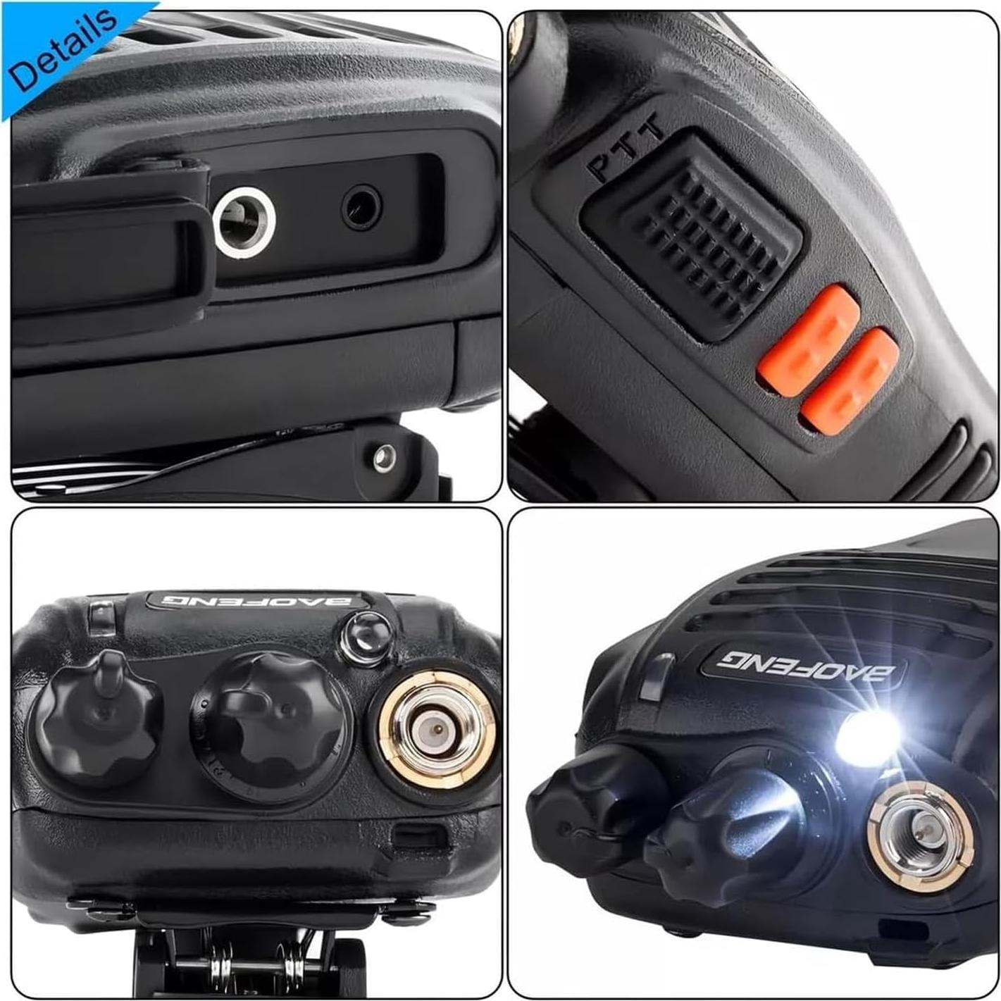 Walkie Talkies Baofeng BF-888S Recargables 2 Paquete 1500mAh