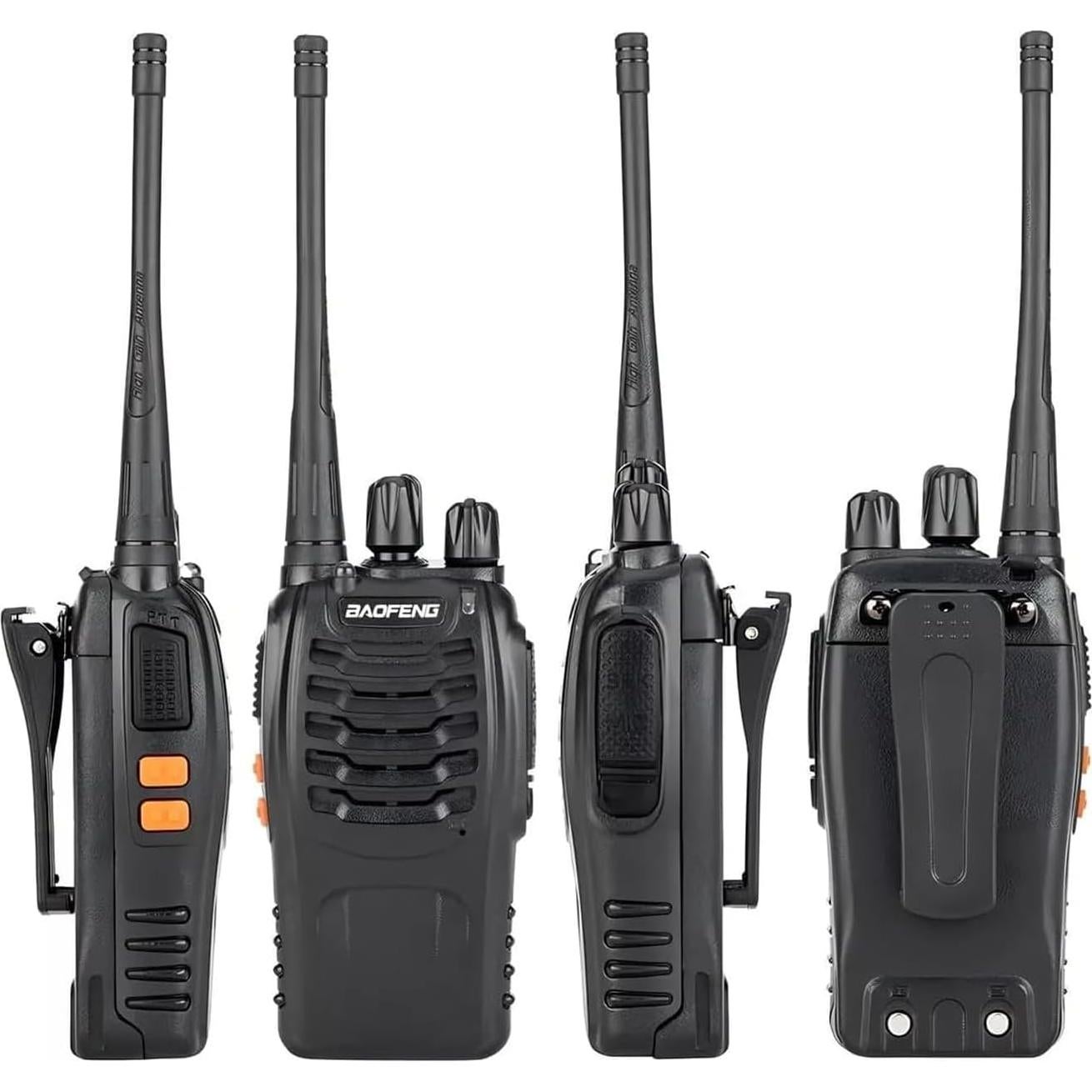 Walkie Talkies Baofeng BF-888S Recargables 2 Paquete 1500mAh