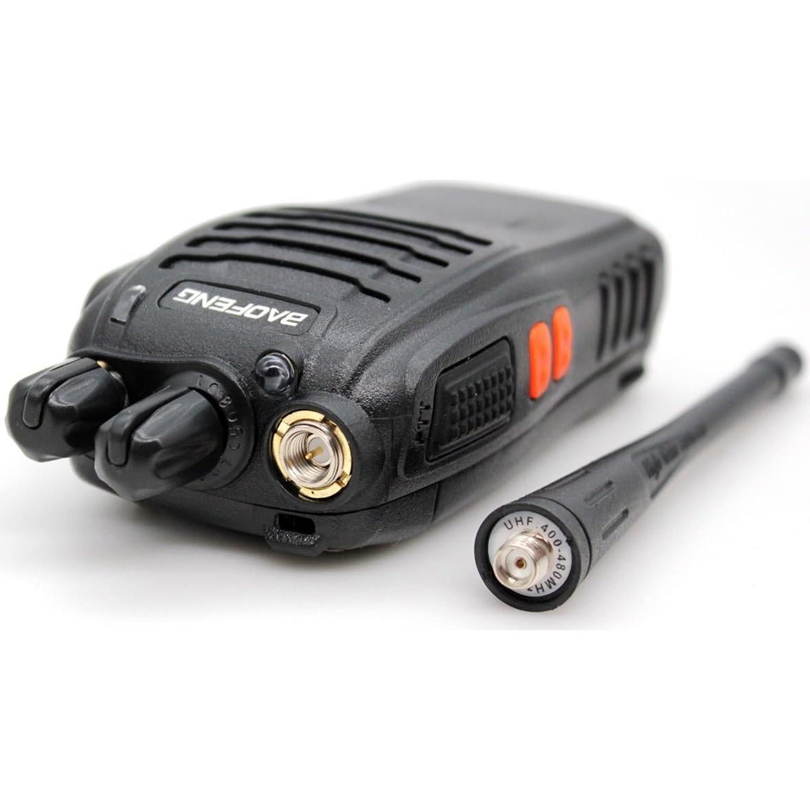 Radio Bidireccional Baofeng BF-888S con Linterna LED - Paquete de 4