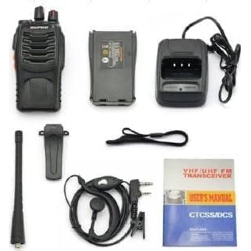 Radio Bidireccional Baofeng BF-888S con Linterna LED - Paquete de 4