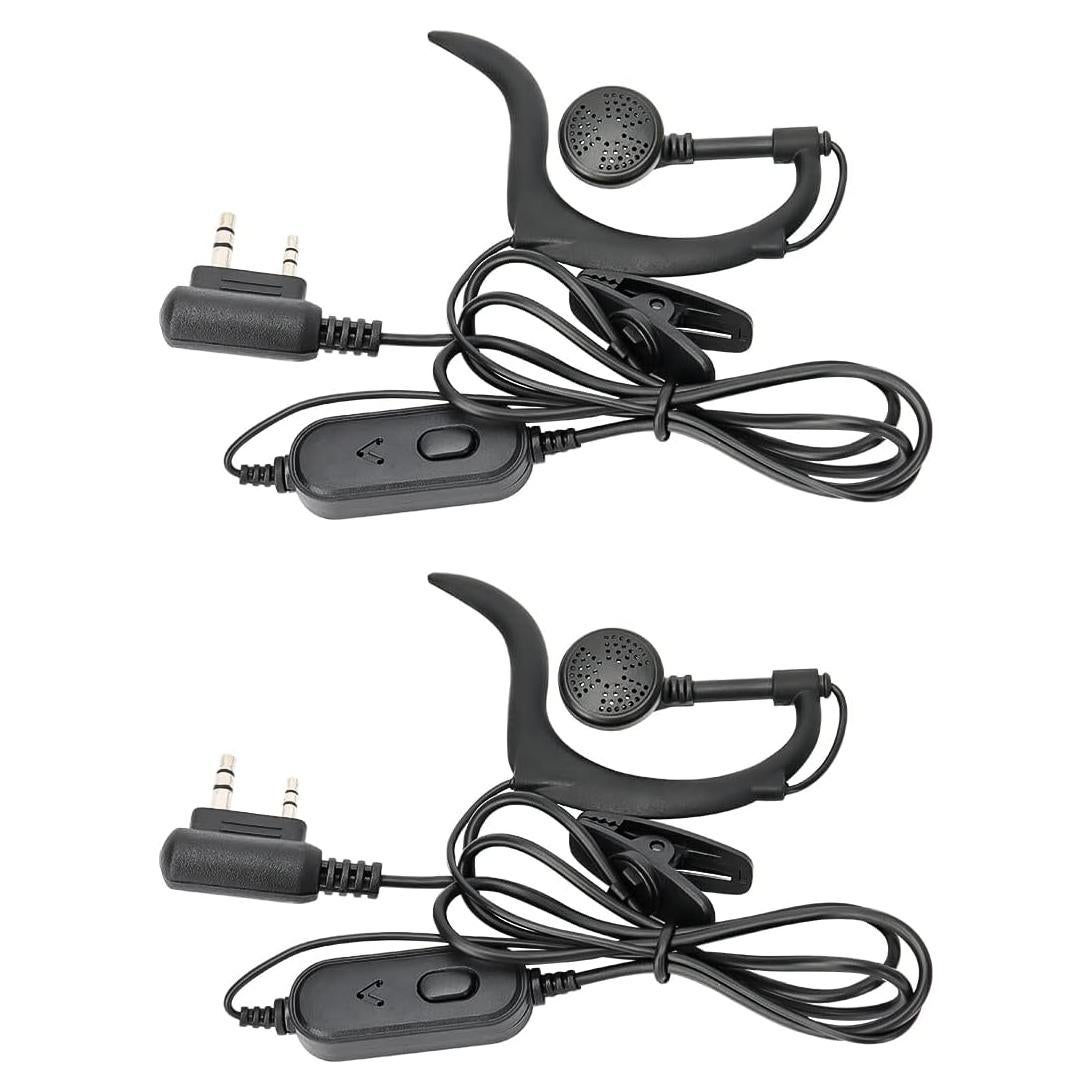 Auriculares BAOFENG de Dos Vías con Conector K - 2 Pack
