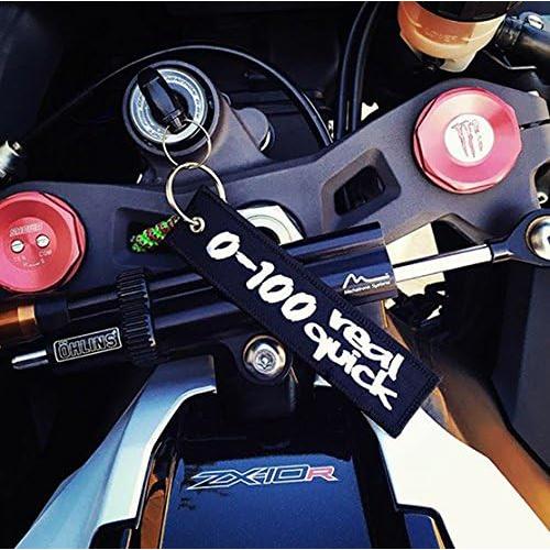 MotoLoot Llavero Motocicletas 0-100 Real Quick 13cm