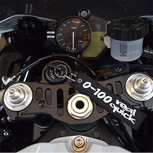 MotoLoot Llavero 0-100 Real Quick para Motocicletas