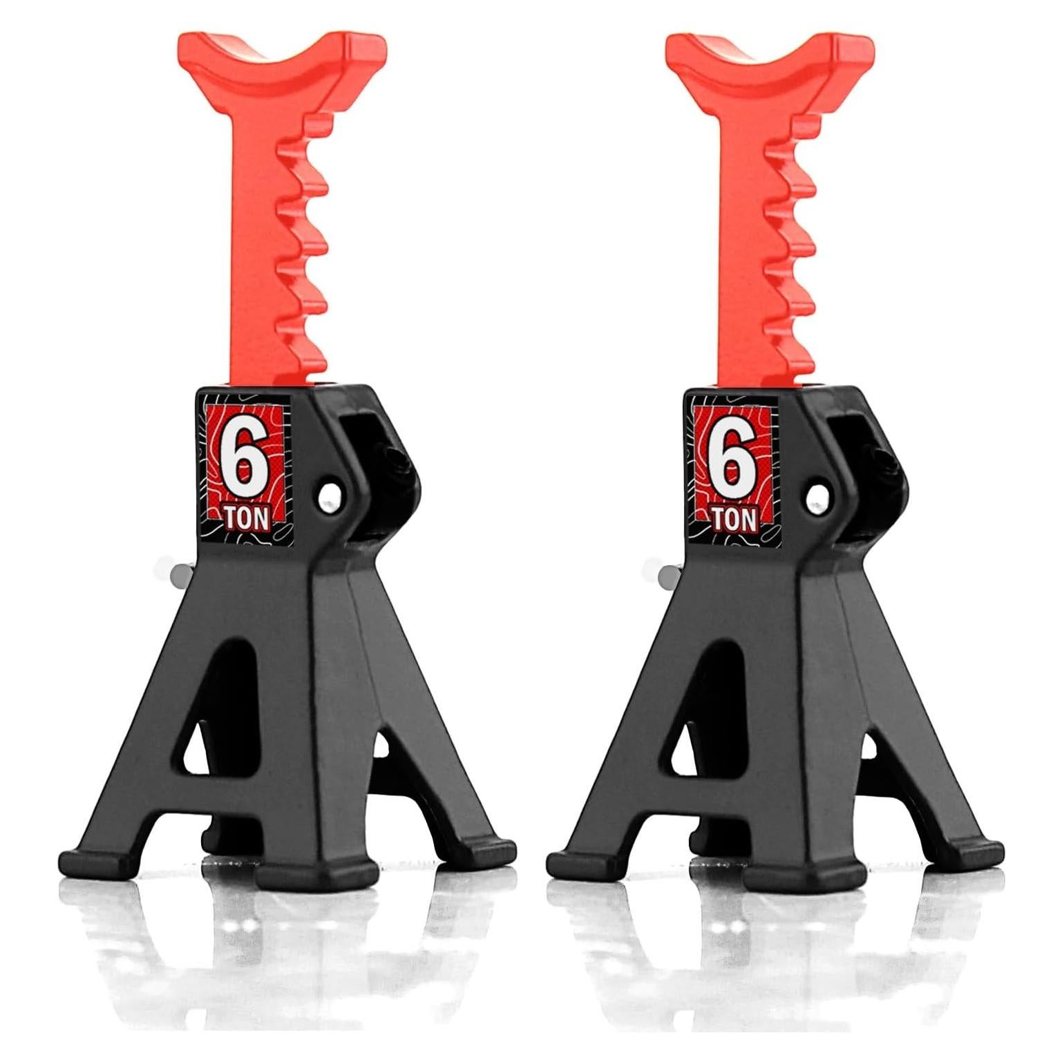 Soportes de Jack RC Chanmoo 1:24 Ajustables Metal 2 PCS