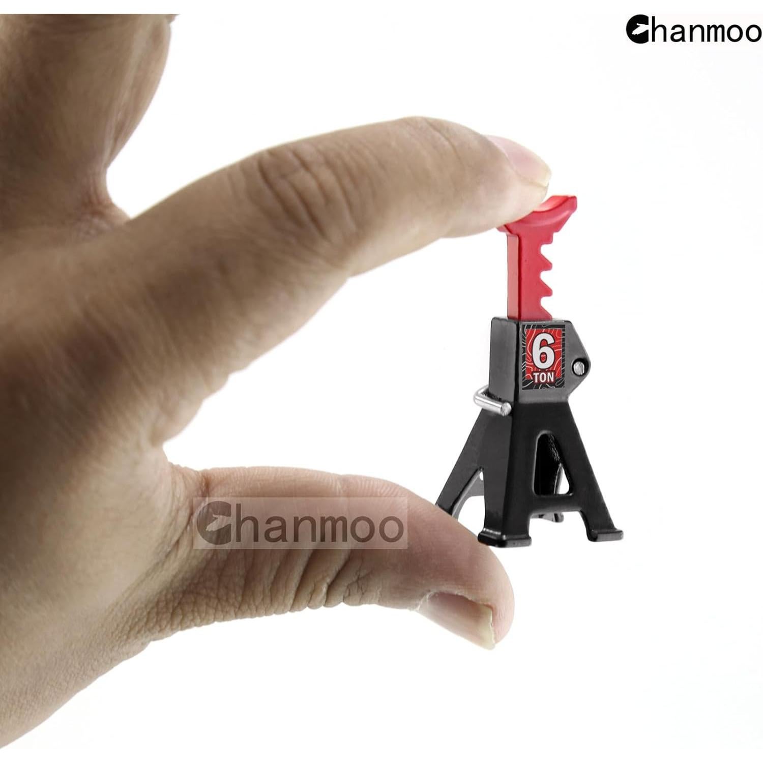 Soportes de Jack RC Chanmoo 1:24 Ajustables Metal 2 PCS