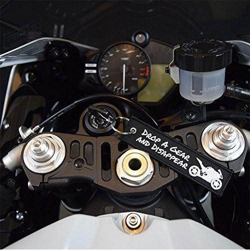 Llavero MotoLoot Drop a Gear y Disappear 3x13 cm