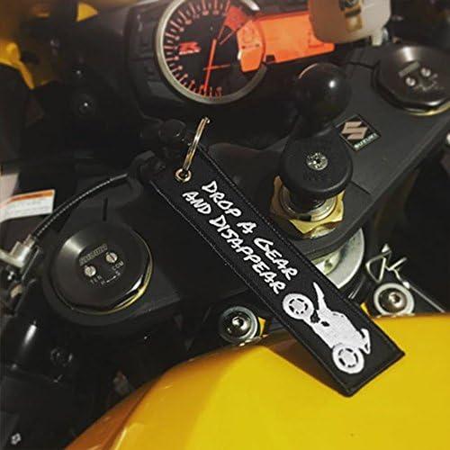 Llavero MotoLoot Drop a Gear y Disappear 3x13 cm
