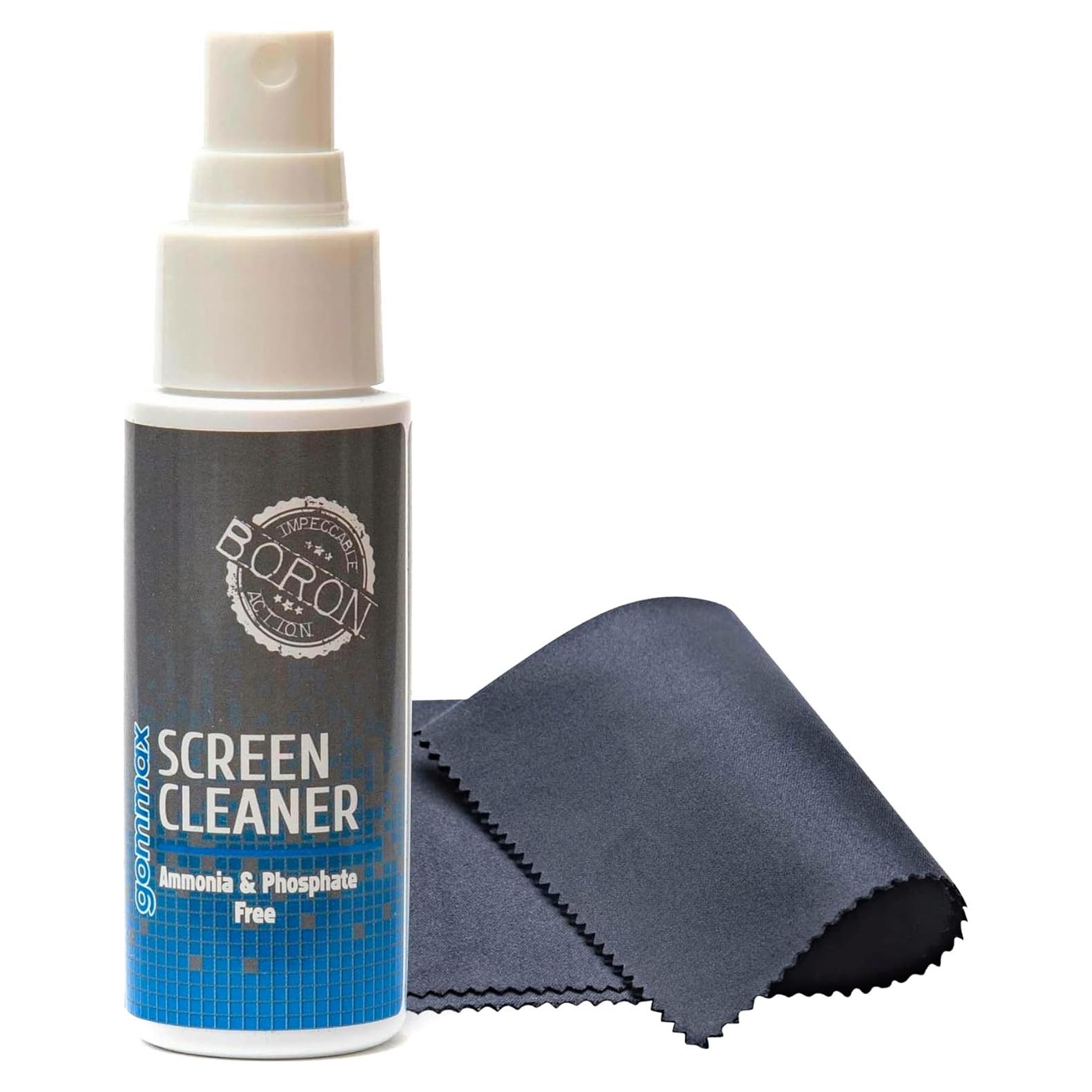 Spray Limpiador de Pantallas SOLA 48ml con Paño Microfibra