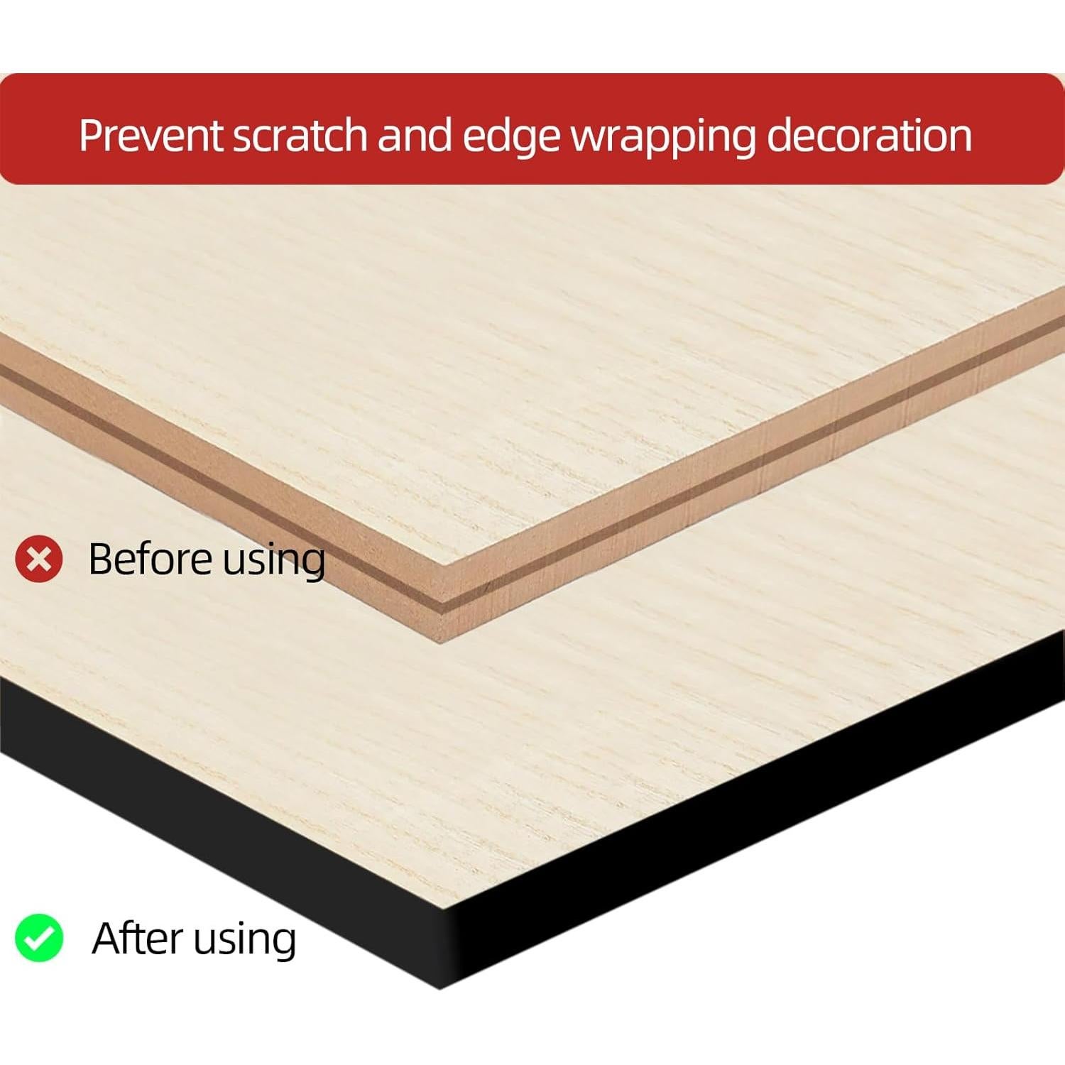 Moldura de goma T Aroilder 6.1m 3/4" negra para bordes