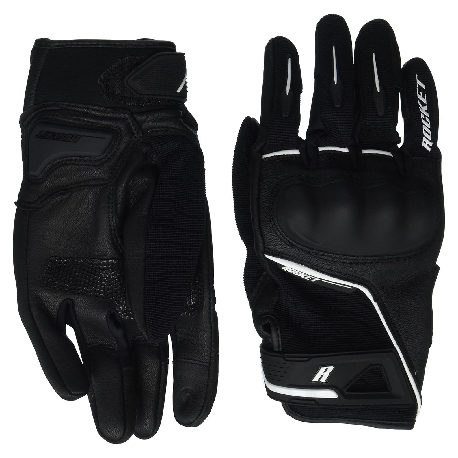 Guantes de Moto Joe Rocket para Hombre Medianos Negros/Blancos