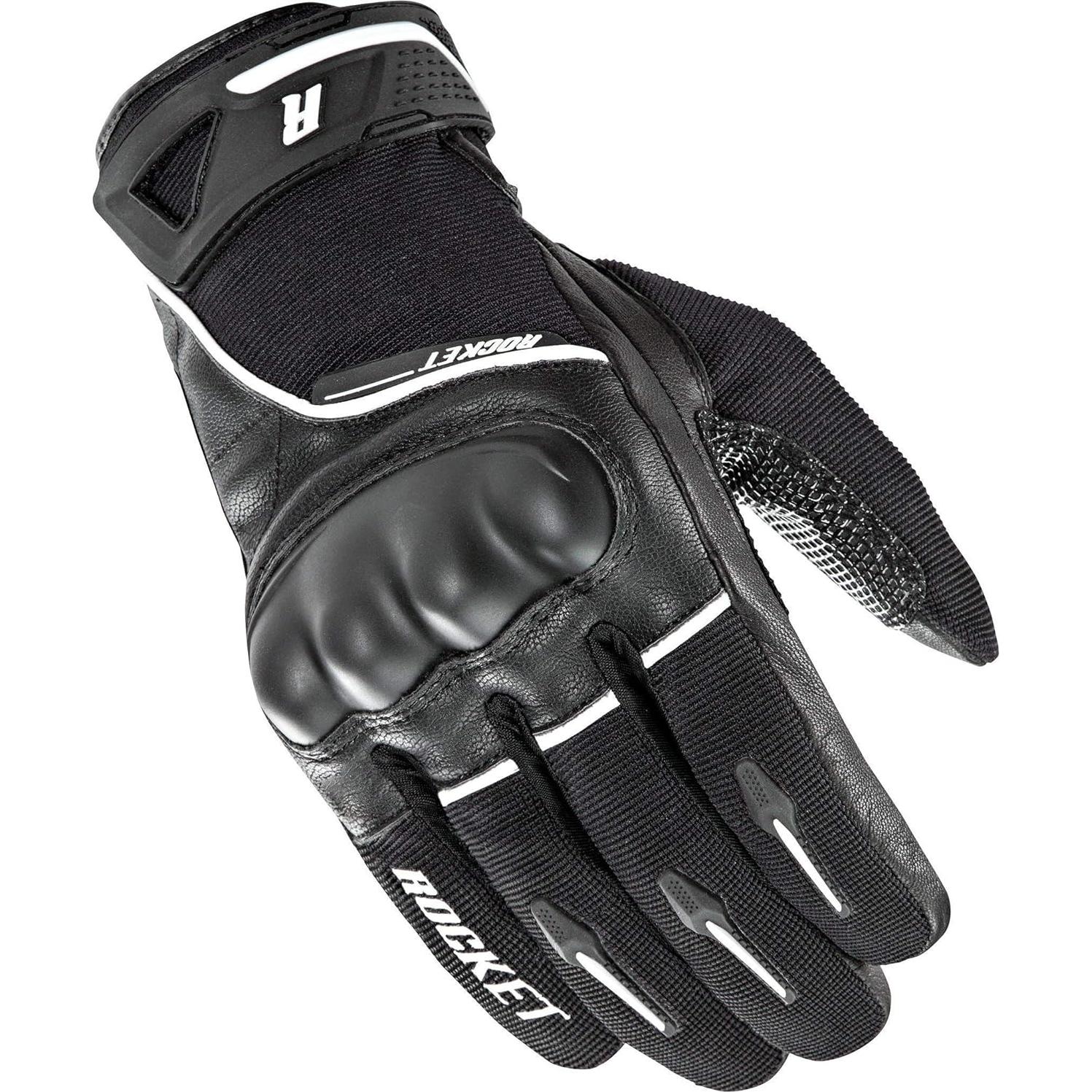 Guantes de Moto Joe Rocket Medianos Negro/Blanco