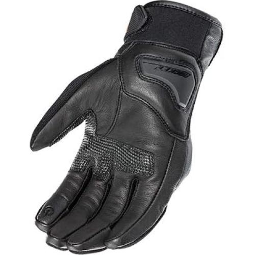 Guantes de Motocicleta Joe Rocket 1632-1007 Cuero Negro/Naranja