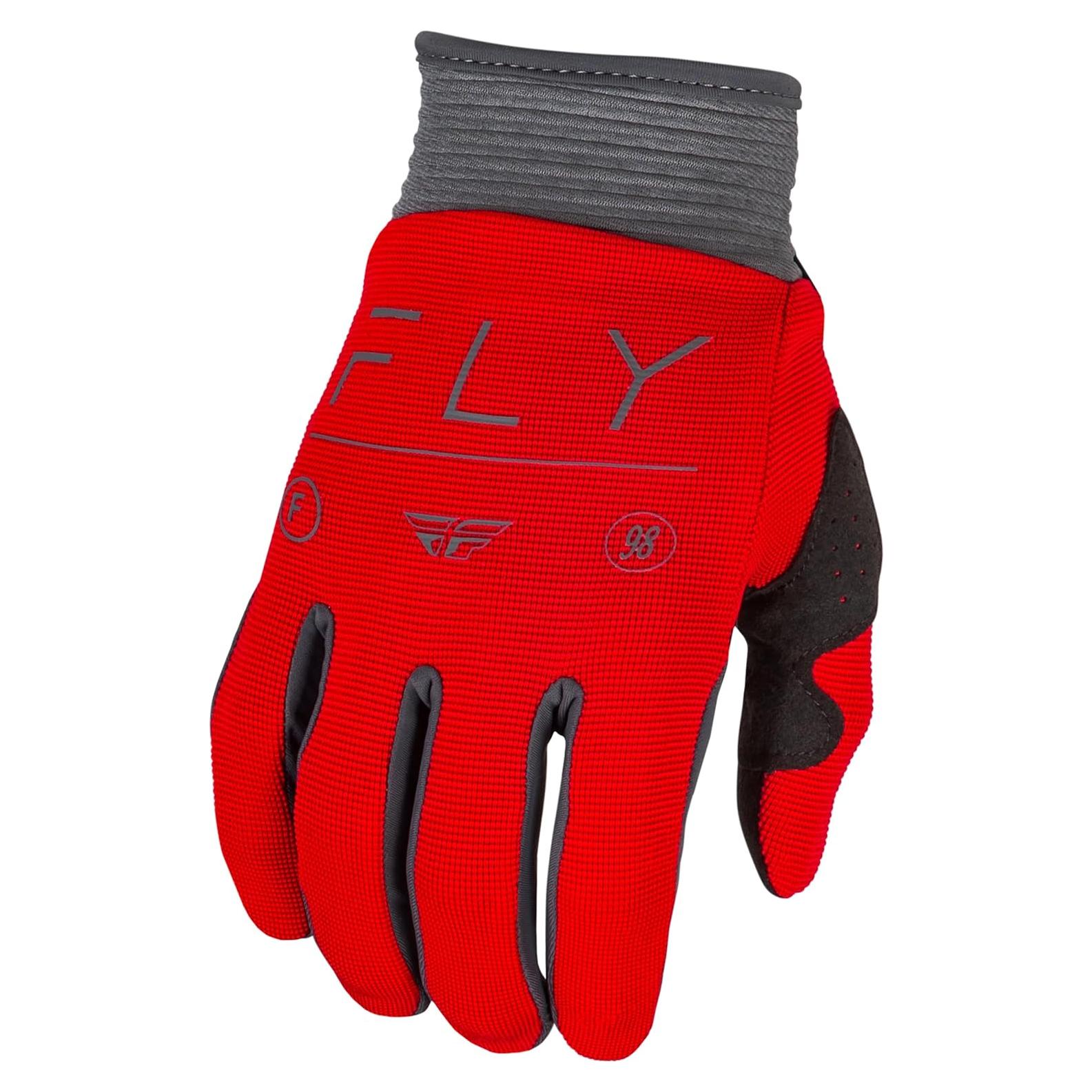 Guantes Fly Racing F-16 Rojo/Carbón/Blanco - Talla XS