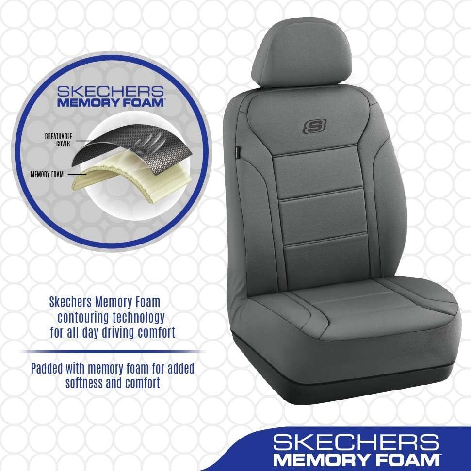 Funda de Asiento de Coche Skechers con Espuma de Memoria