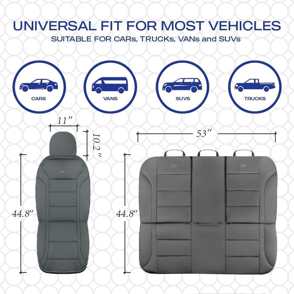 Funda de Asiento de Coche Skechers con Espuma de Memoria