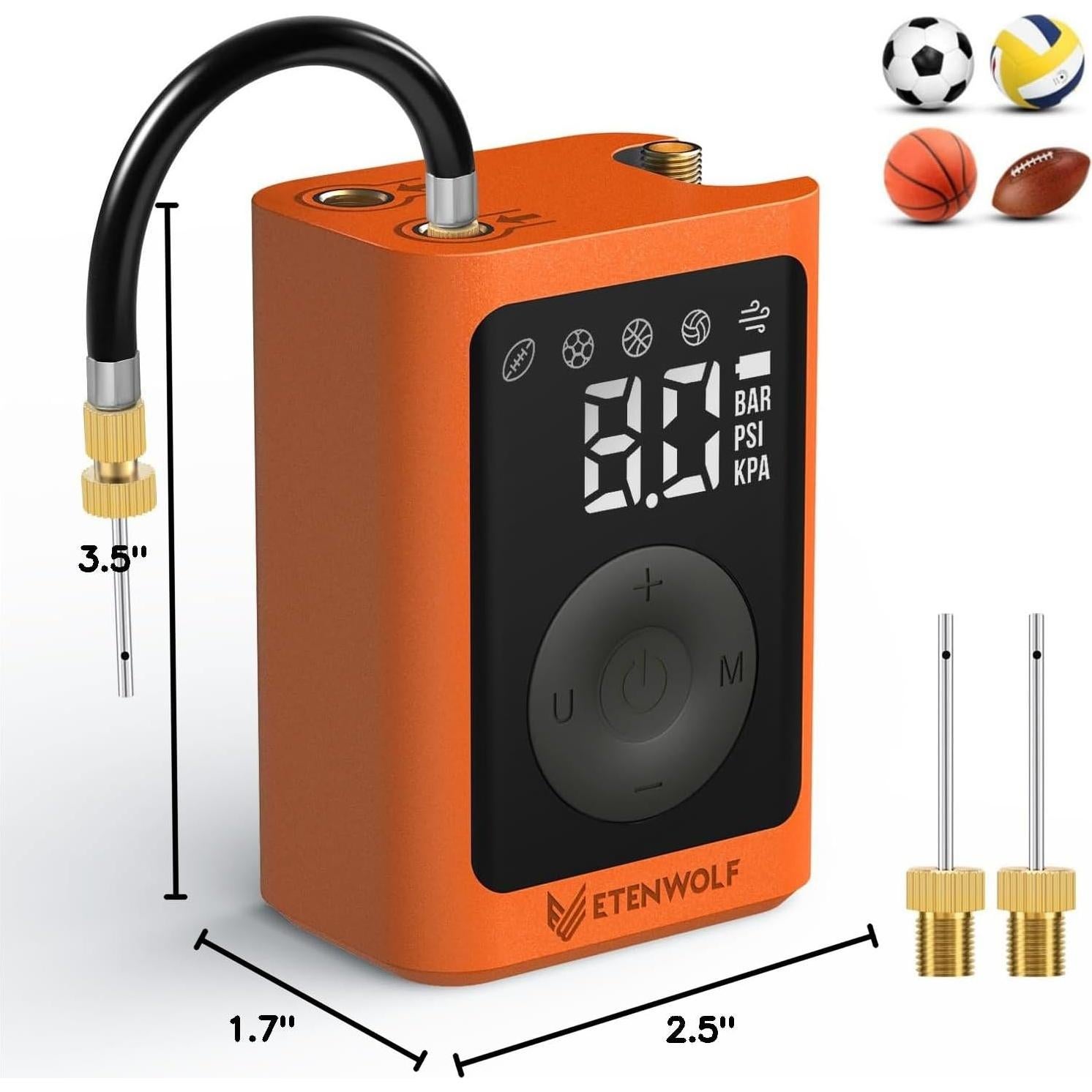 Bomba de Pelotas ETENWOLF P300 Plus Eléctrica 3200 mAh