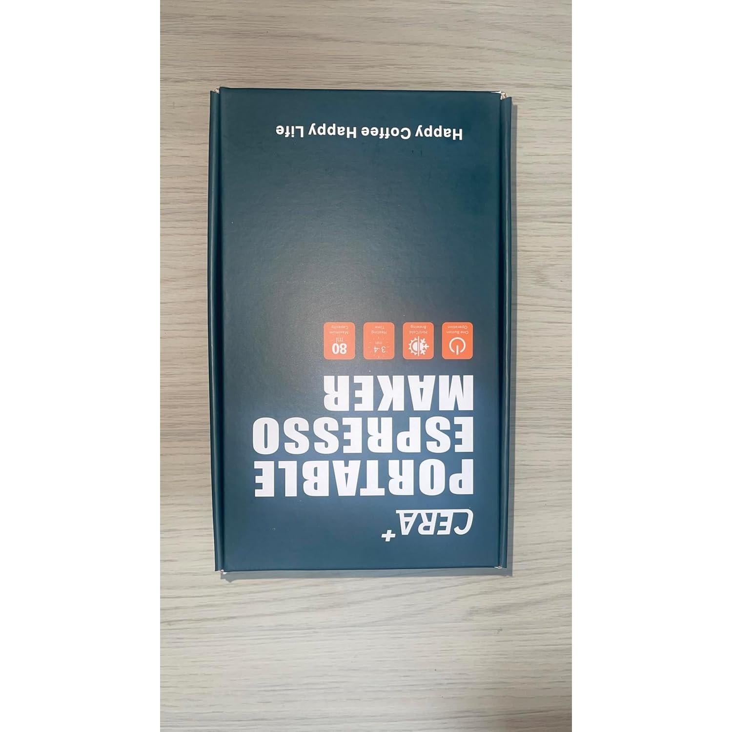 Cafetera Espresso Portátil CERA+ Pro 2024 Compacta y Ligera