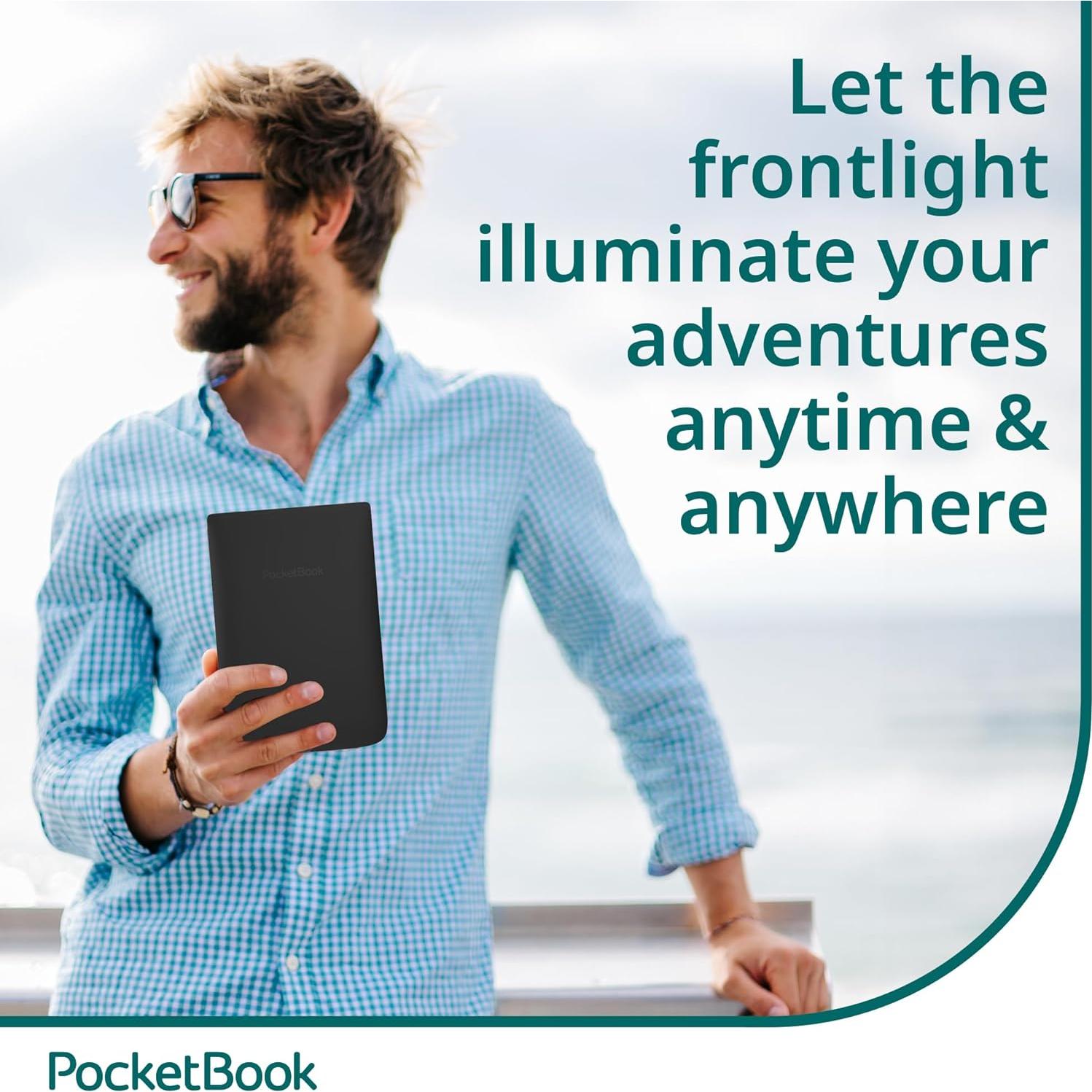 Lector de E-Books PocketBook Basic Lux 4 6" E-Ink Wi-Fi