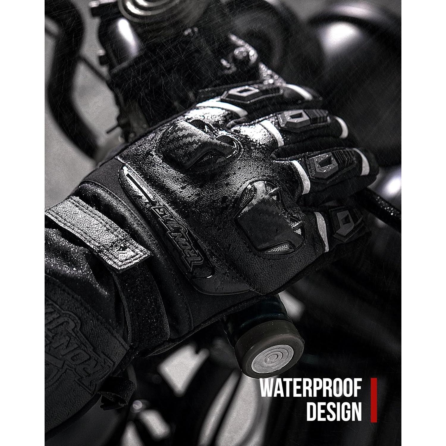 Guantes de Motocicleta Grapelet Invierno XL Impermeables