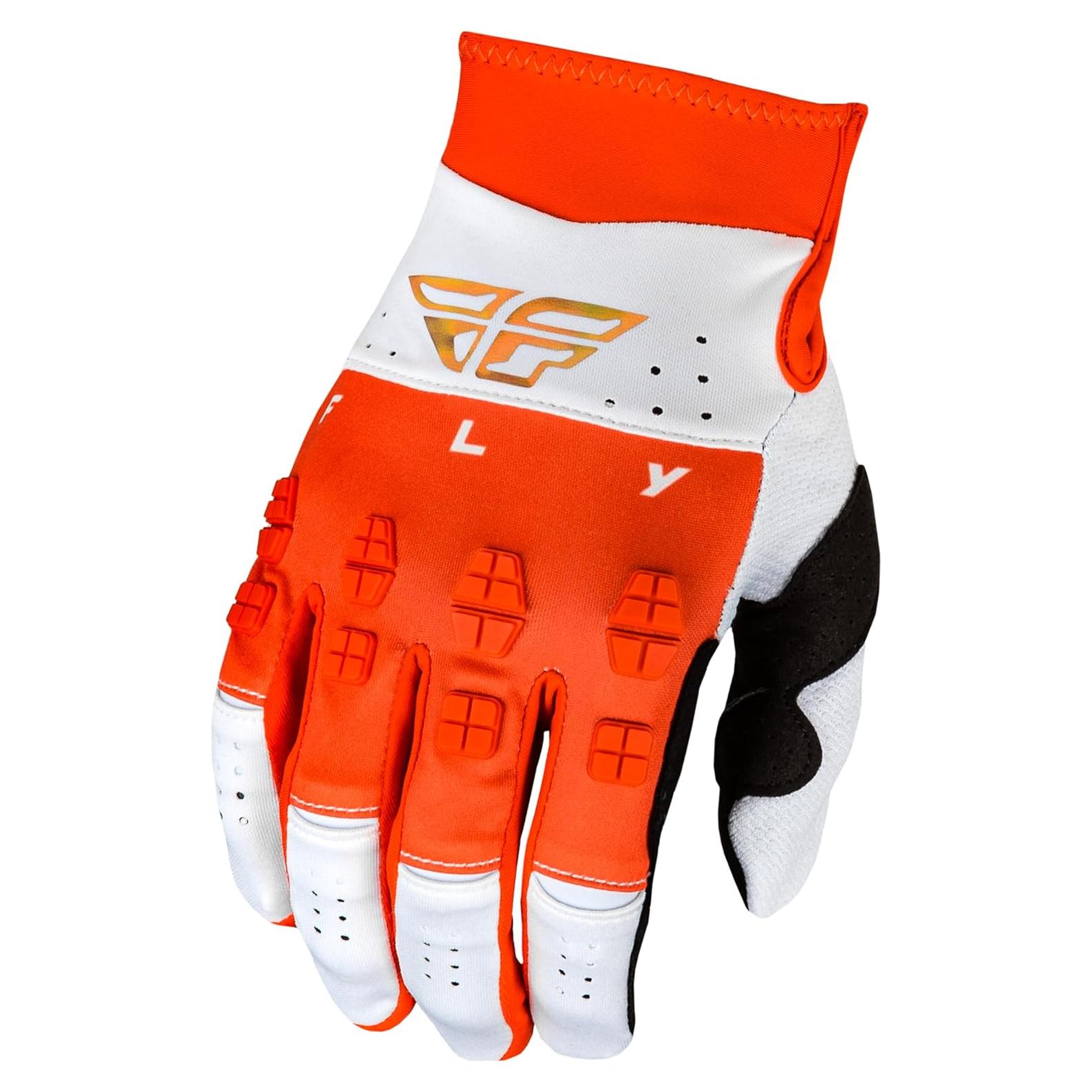 Guantes de Motocross Fly Racing Evo DST Adultos - Rojo/Blanco