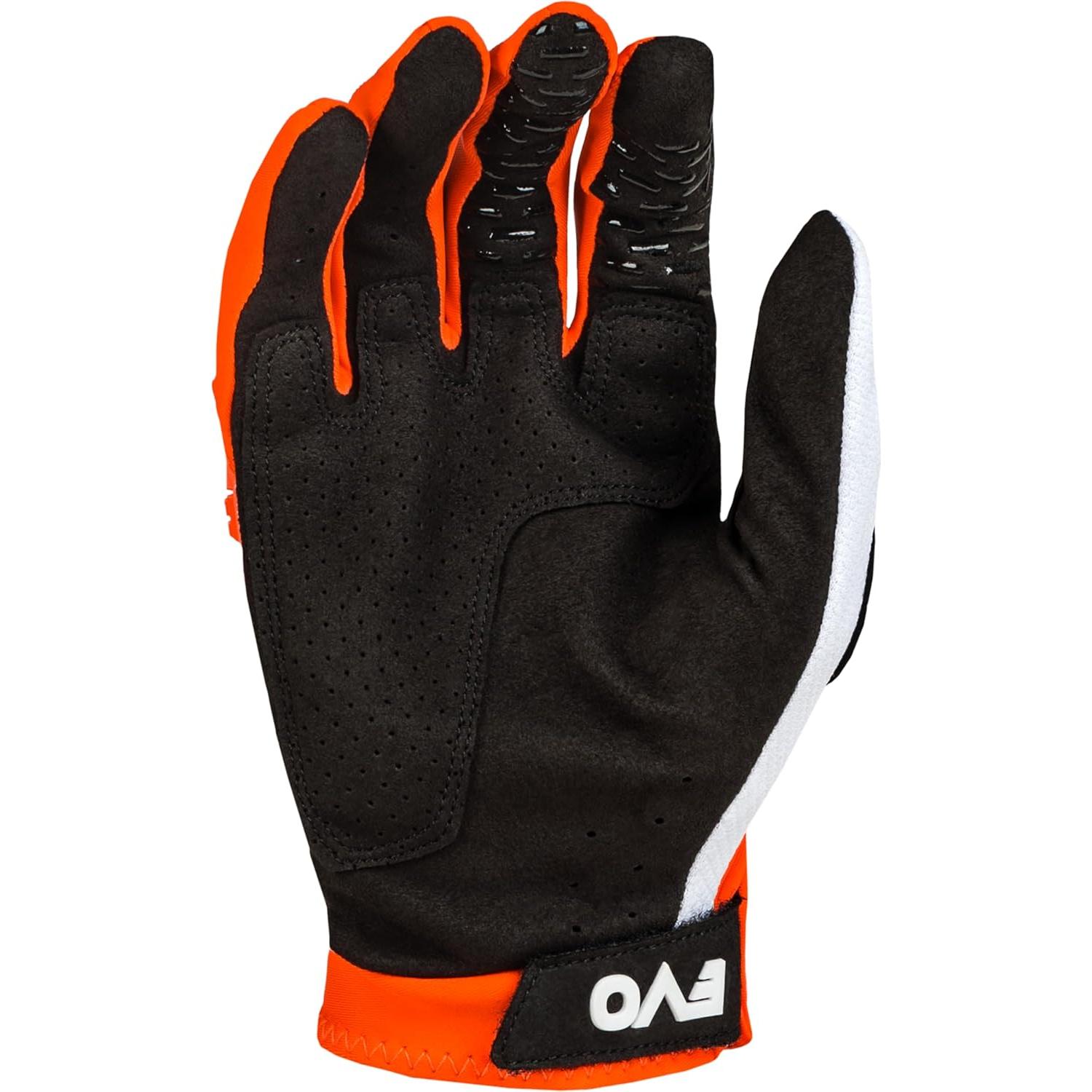 Guantes de Motocross Fly Racing Evo DST Adultos - Rojo/Blanco
