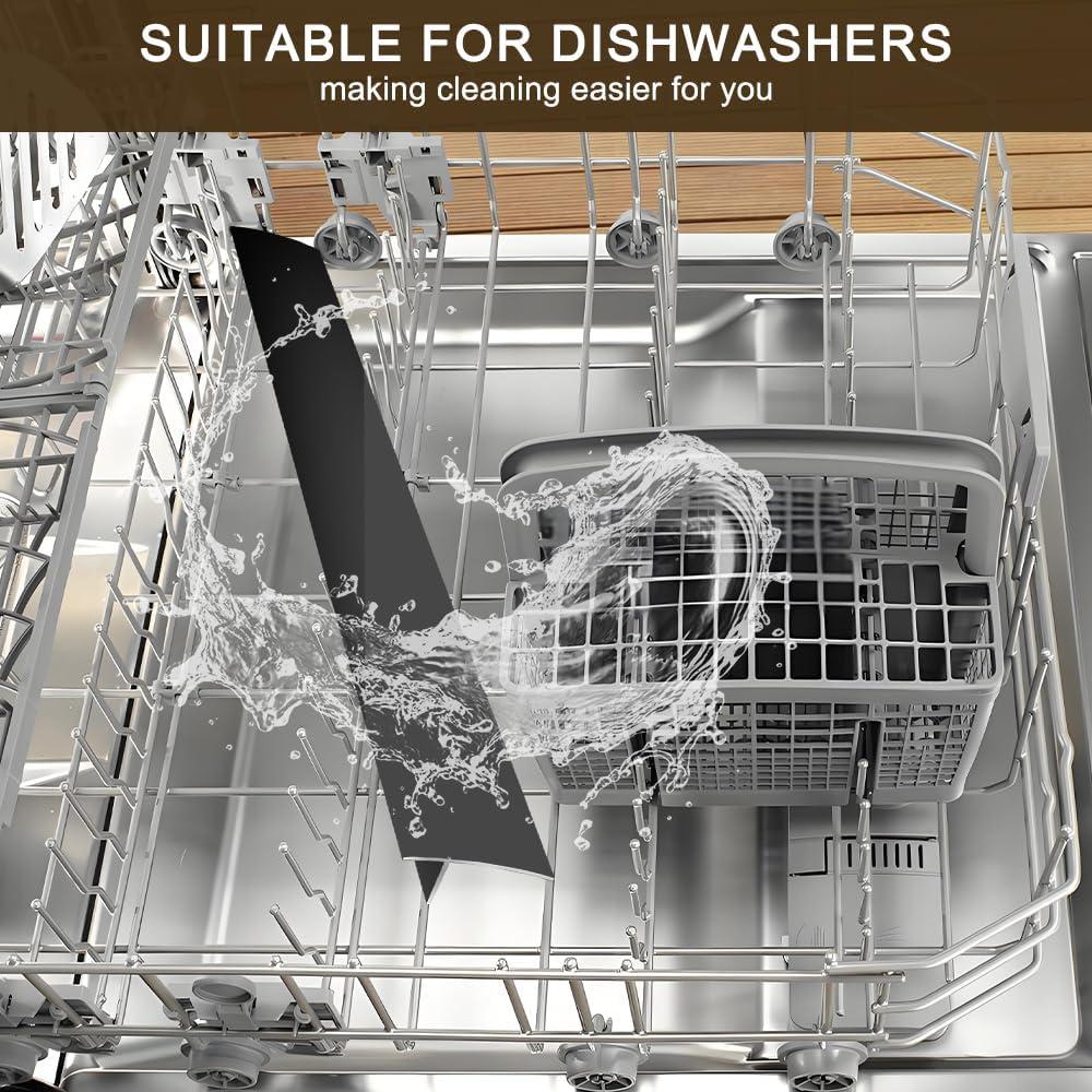 Cubierta de Espacio entre Estufa y Encimera Gosmol 53.34 cm Negro