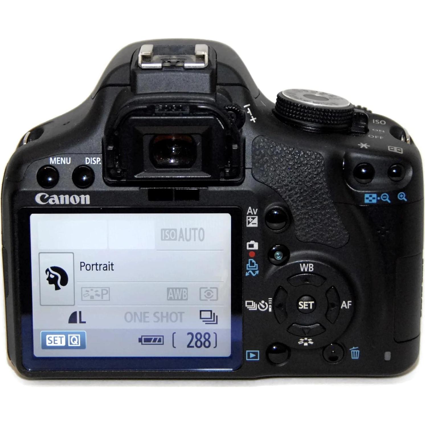 Canon EOS Rebel T1i 15.1 MP CMOS Digital SLR Camera with 3-Inch LCD and EF-S 18-55mm f/3.5-5.6 IS Lens