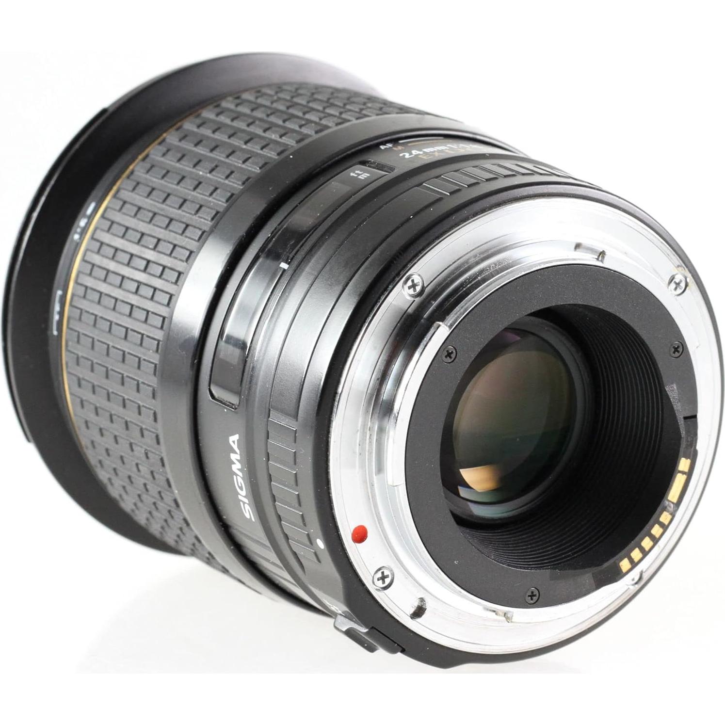 Lente Sigma 24mm f/1.8 EX DG Macro para Cámaras SLR Canon