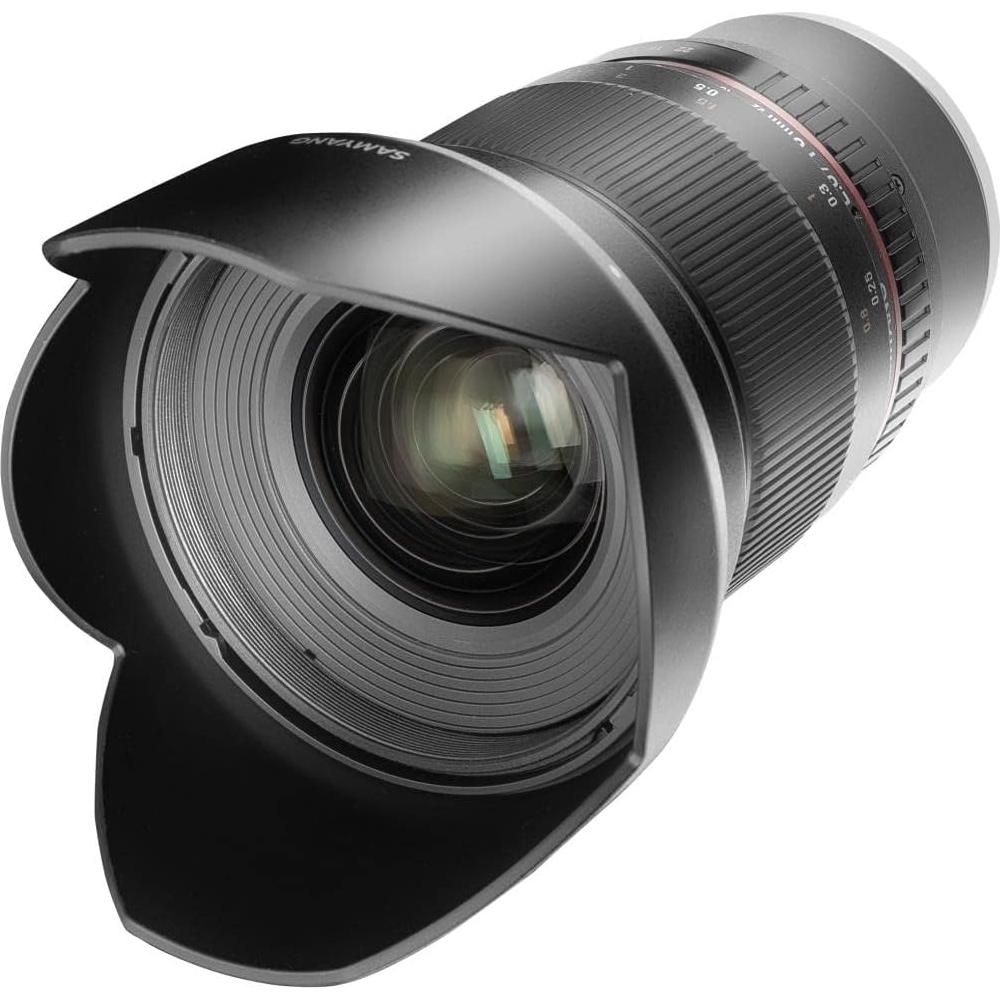 Lente Samyang 16mm F2.0 para Fujifilm-X - Gran Angular