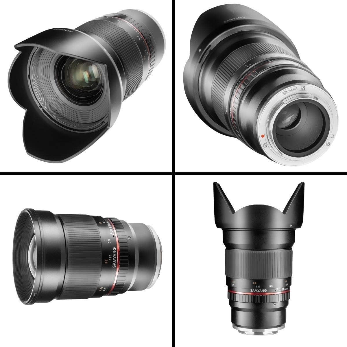 Lente Samyang 16mm F2.0 para Fujifilm-X - Gran Angular