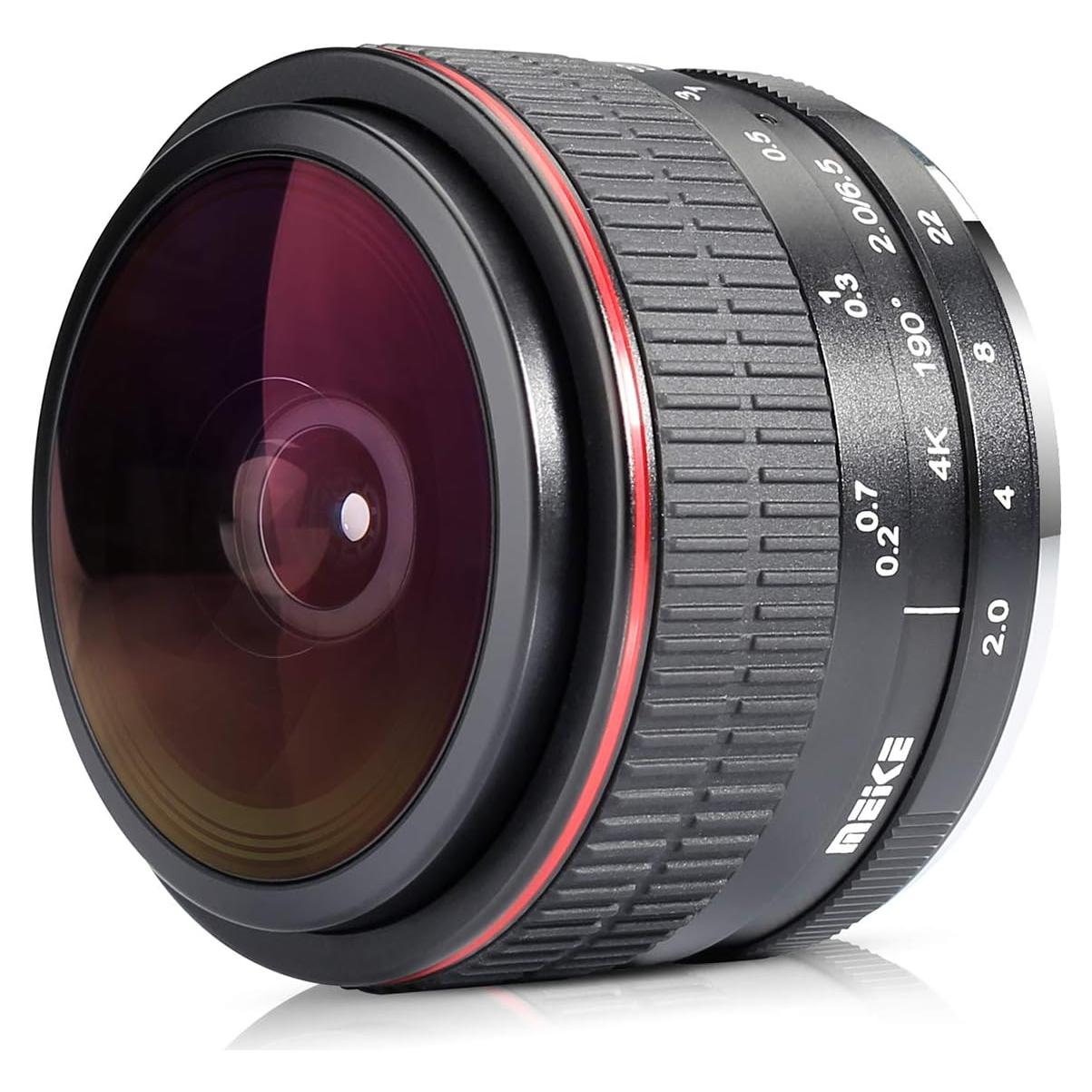 Lente Ojo de Pez MEKE 6.5mm f2.0 para Cámaras Sony