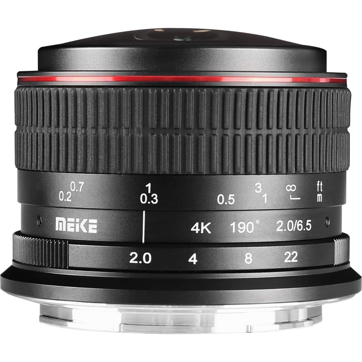 Lente Ojo de Pez MEKE 6.5mm f2.0 para Cámaras Sony