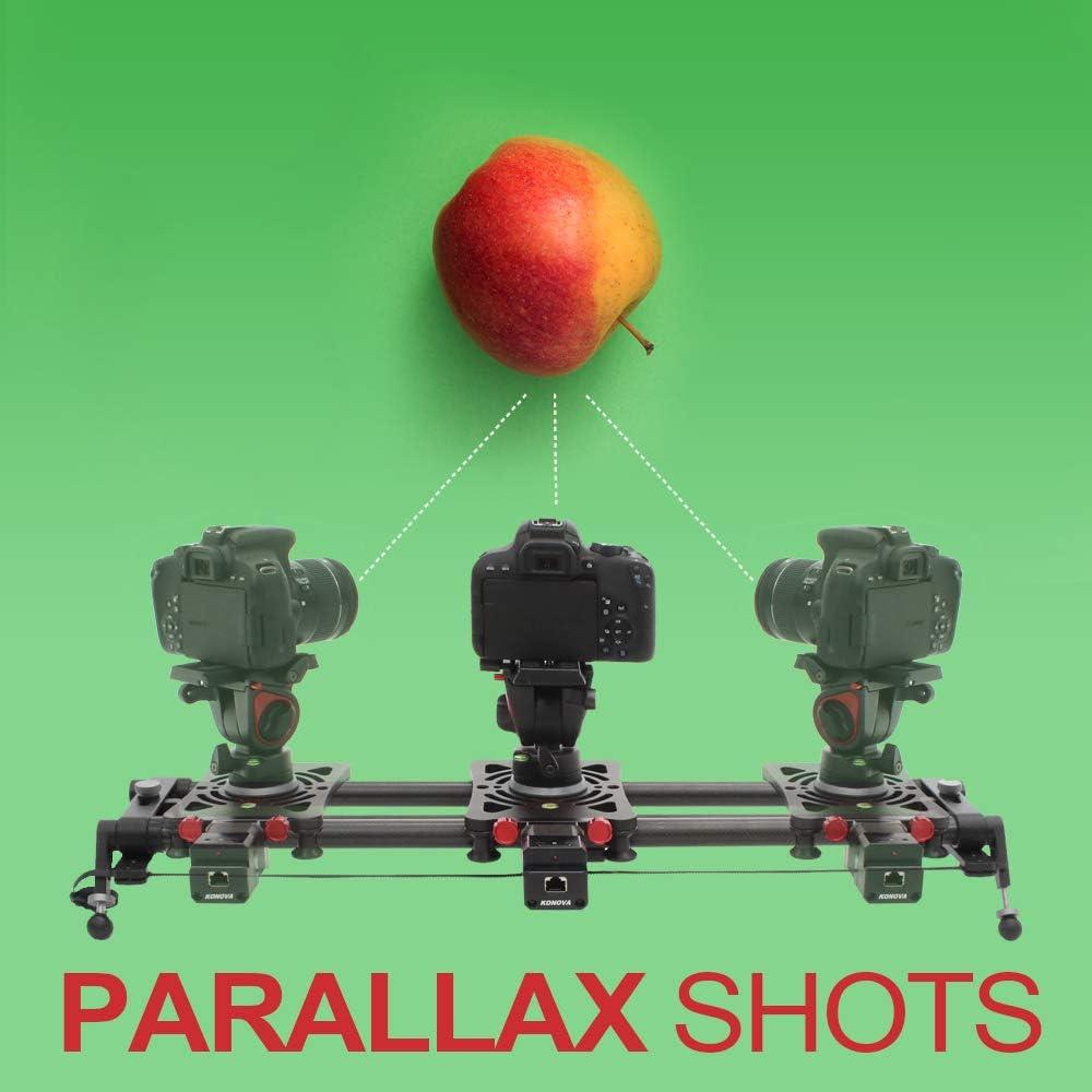 Deslizador Motorizado KONOVA P1 de Carbono 60cm para Timelapse