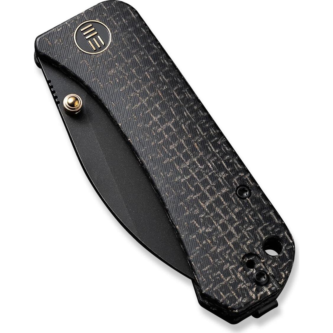 Cuchillo de bolsillo WeKnife Banter Wharncliffe 164.3mm Negro