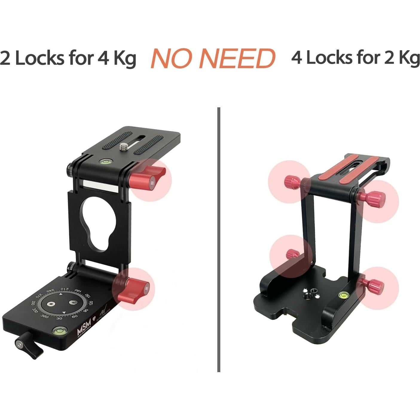 Cabezal de trípode Z Flex Tilt MOVE SHOOT MOVE - 220g