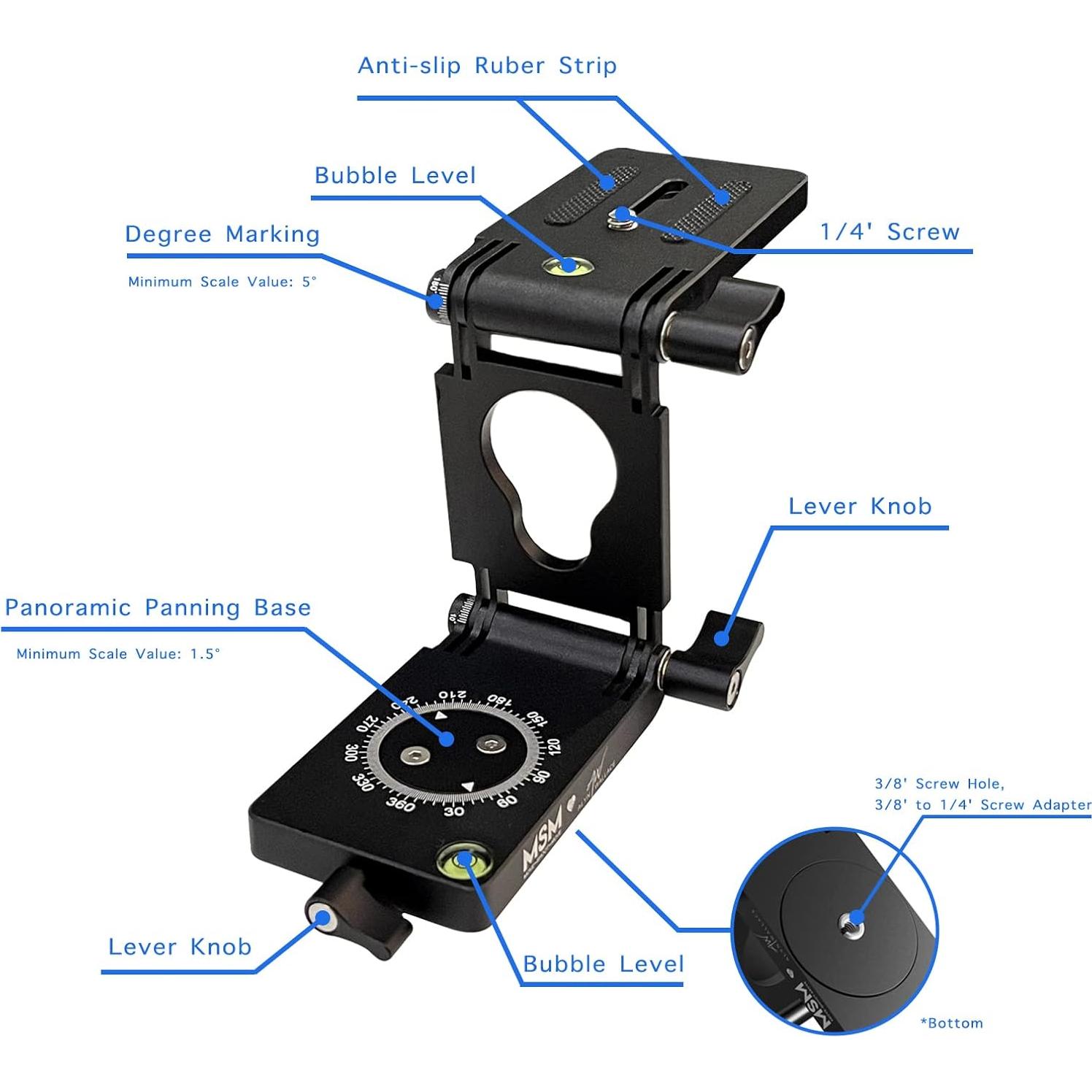 Cabezal de trípode Z Flex Tilt MOVE SHOOT MOVE - 220g